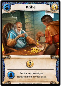 hero realms-carte bribe