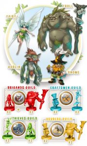 KS Gnomes et associés - les différents personnages
