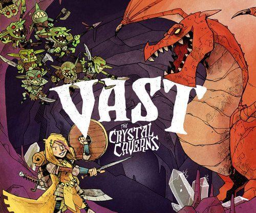 KS Vast the Crystal Cavern - Kickstarter jeu Vast the Crystal Caverns