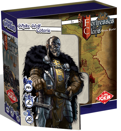 Jeu Forteresses et Clans- Kickstarter Red Joker + KS TRJ