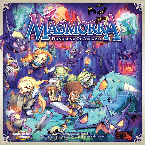Kickstarter Masmorra - Jeu Masmorra Dungeons of Arcadia - KS CMON