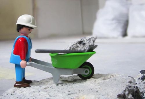 chantier en cours - playmobil