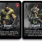 Jeu de cartes OrcQuest - Cartes Orrus & Thalla