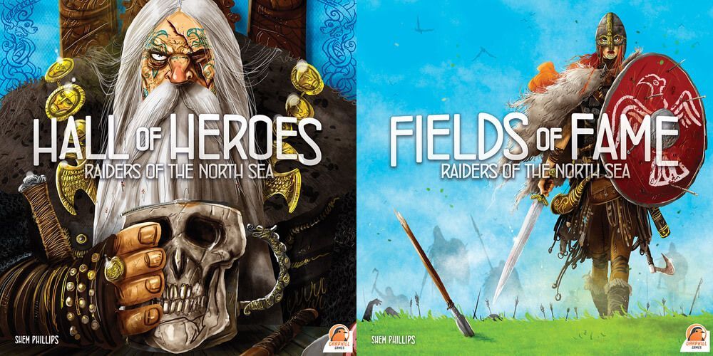 Jeu Raiders of the North Sea - Extensions - Kickstarter Pillards de la mer du Nord - KS Garphill-PixieGames