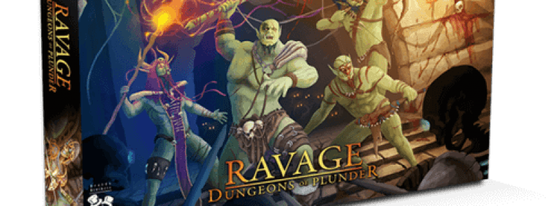 Jeu Ravage Dungeons of Plunder - Kickstarter Ravage - KS Beardy Brothers