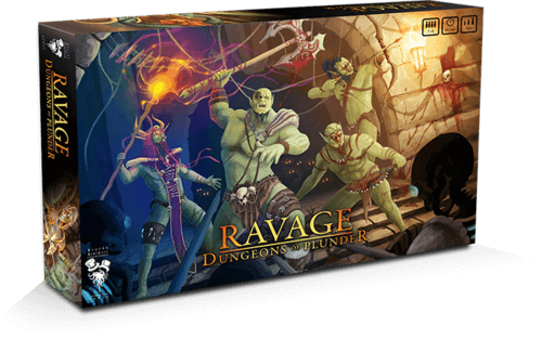 Jeu Ravage Dungeons of Plunder - Kickstarter Ravage - KS Beardy Brothers