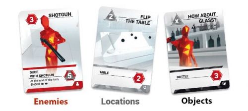 Superhot - cartes