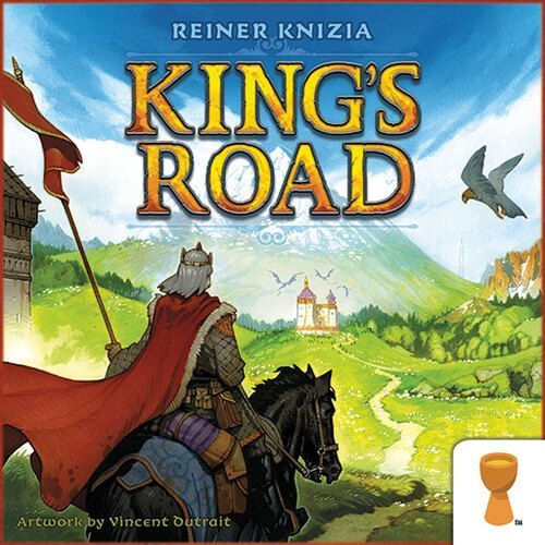 Jeu King's Road de Knizia - Kickstarter King's Road - KS Grail Games