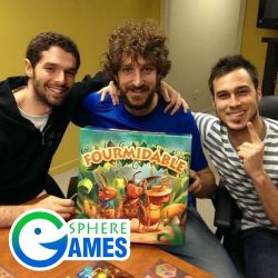 Maxime Tardif et l'équipe de Sphere Games - Fourmidable