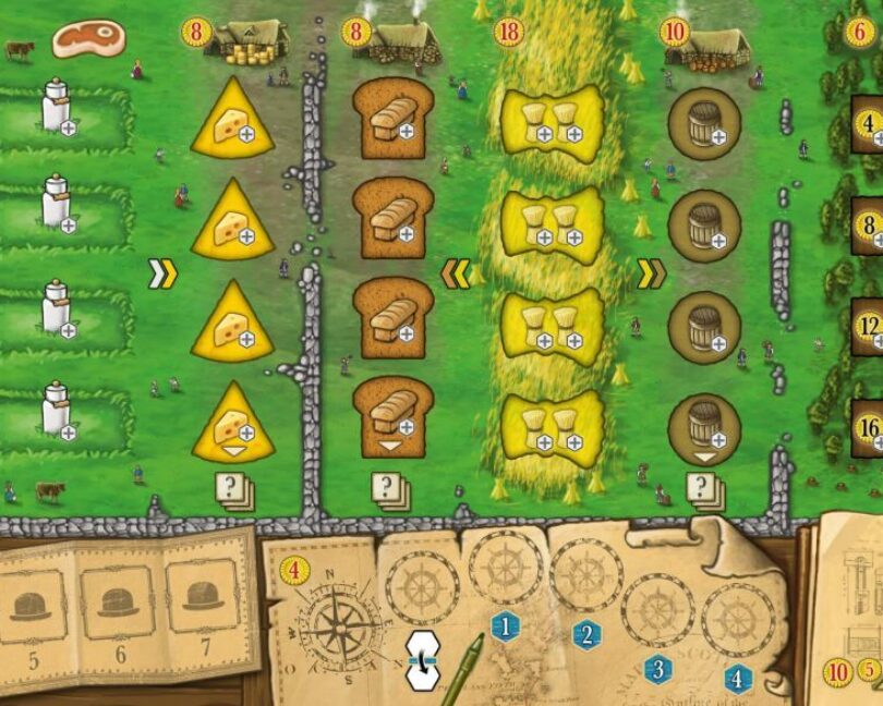 Clans of Caledonia - Player Board
