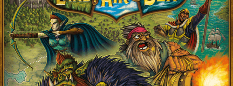 Jeu Heroes of Land, Air & Sea - Kickstarter Heroes of Land, Air & Sea de Scott Almes - KS Gamelyn Games