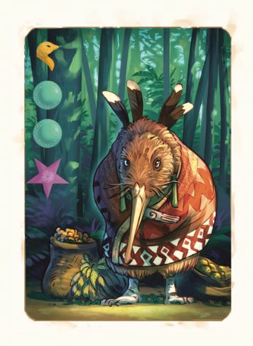 Moa - Carte Kiwi