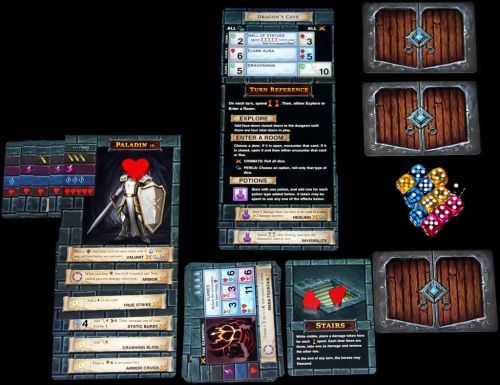 One Deck Dungeon - Partie