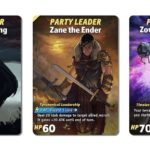 Terrene Encounters - party leader cards