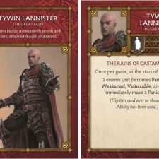 Jeu A Song of Ice and Fire - Kickstarter A Song of Ice and Fire - KS CMON