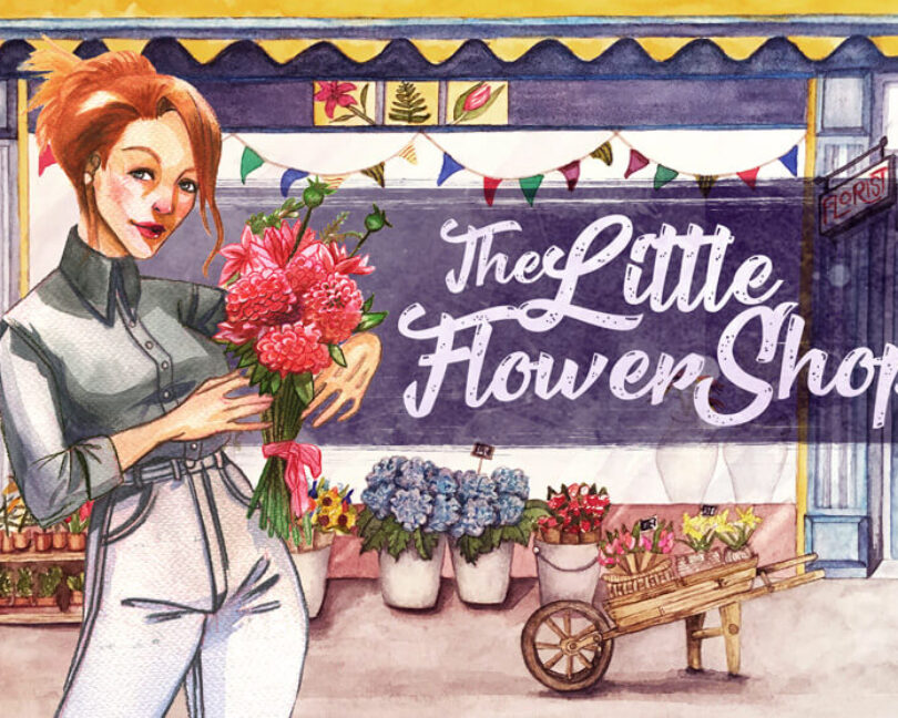 Jeu The Little Flower Shop - Kickstarter Little Flower Shop - KS Steve Finn