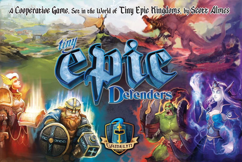 Jeu Tiny Epic Defenders - Kickstarter Tiny Epic Defenders - KS Gamelyn The Dark War