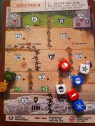 D-Day Dice - Gold Beach