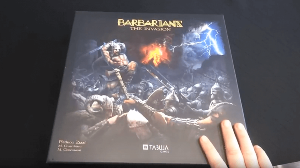 Barbarians the Invasion de Tabula Games - Unboxing par DéludiK