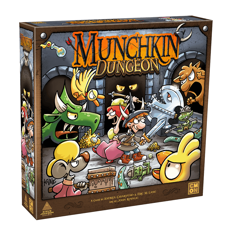 Jeu Munchkin Dungeon par CMON