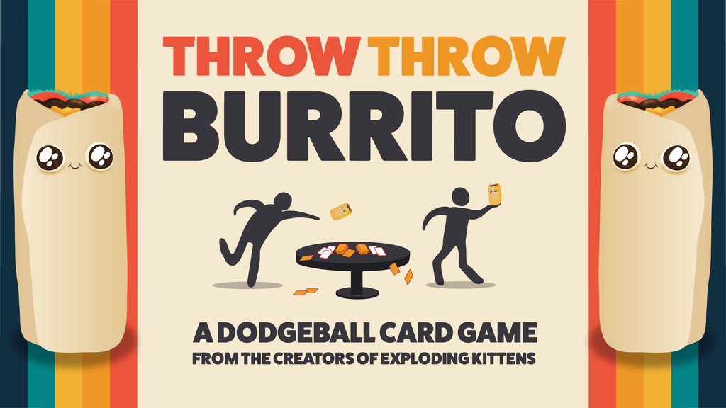 Jeu Throw Throw Burrito par Exploding Kittens