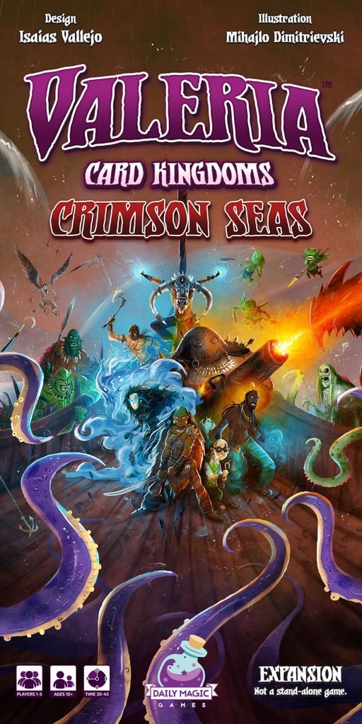 Jeu Valeria Card Kingdom - ext. Crimson Seas par Daily Magic Games