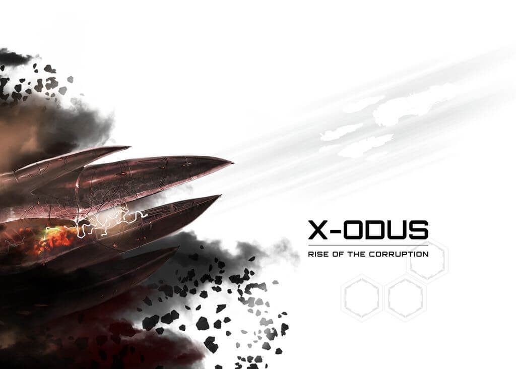 Jeu X-ODUS: Rise of the Corruption par Bored Game Ink