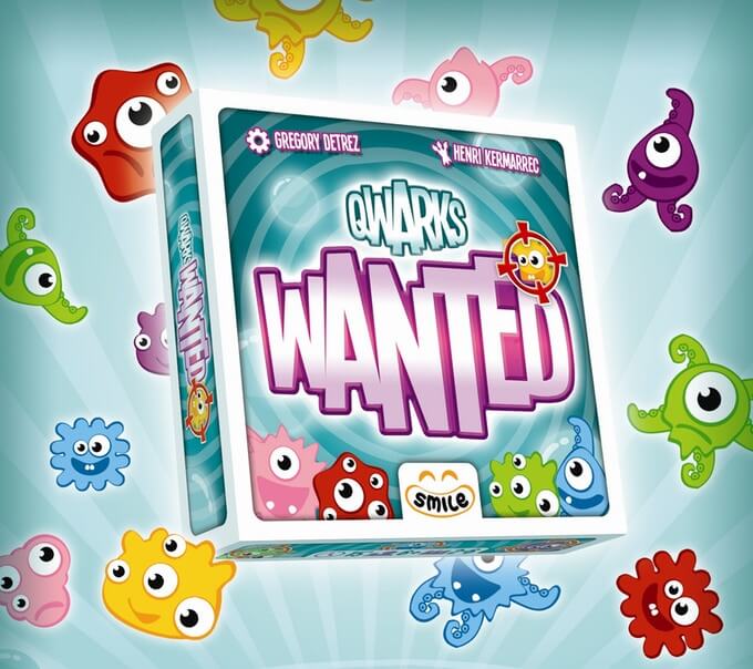 Jeu Qwarks Wanted par Smile Editions