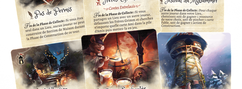 Jeu La forêt de Grimm - Promo_cards