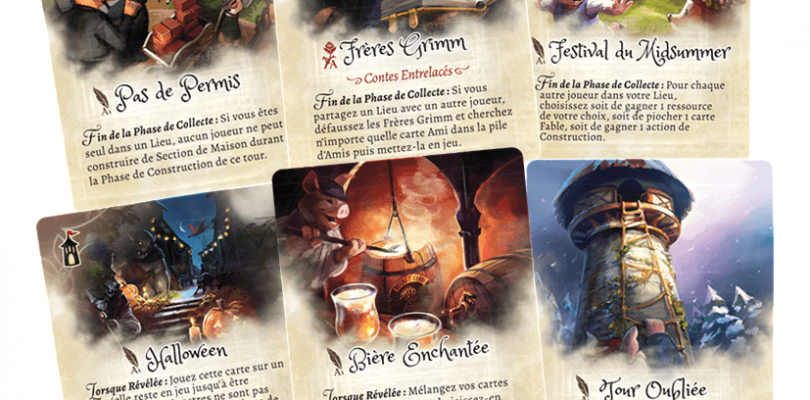 Jeu La forêt de Grimm - Promo_cards