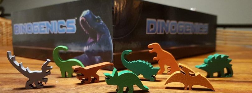 Jeu Dinogenics - Kickstarter par Ninth Haven Games - meeples