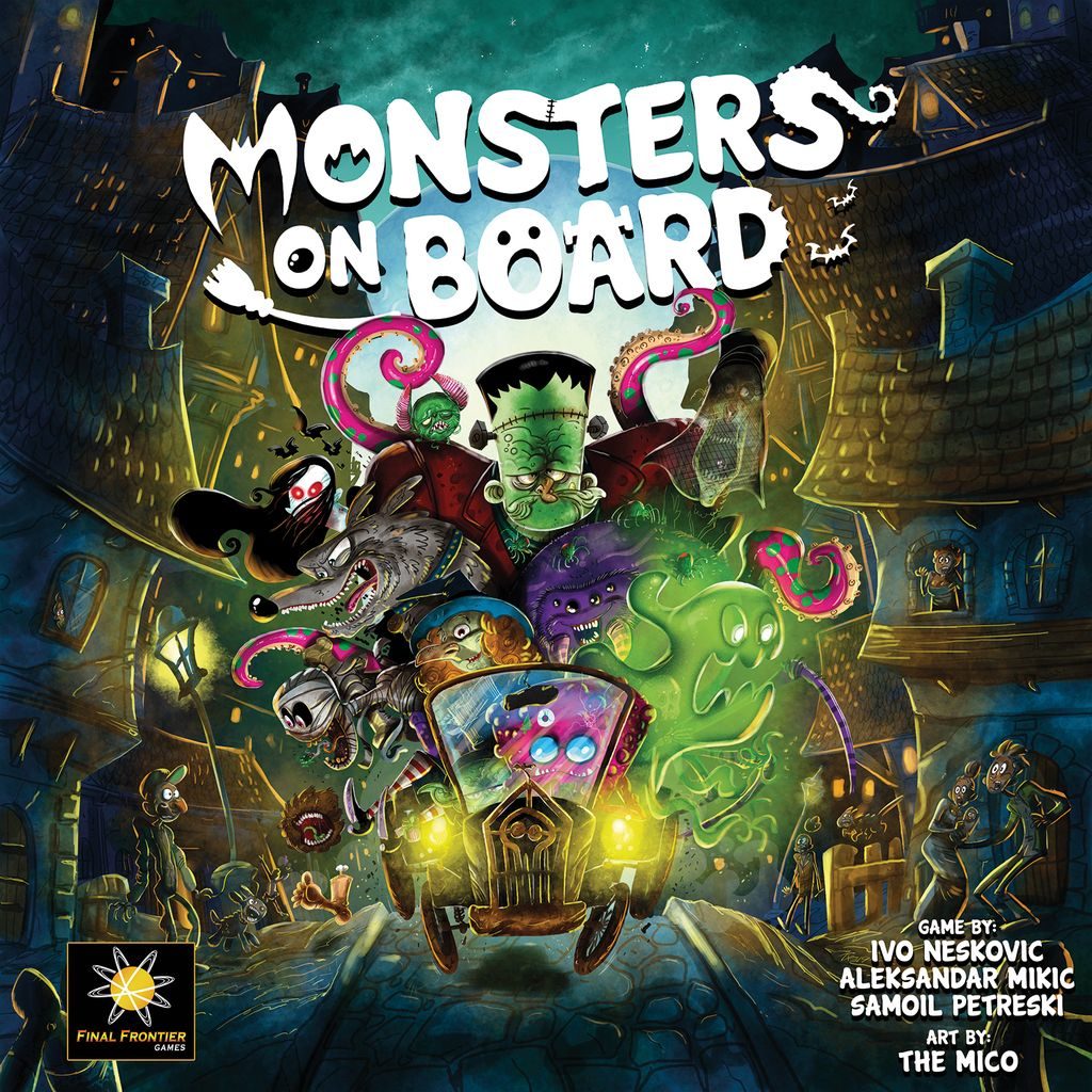 Jeu Monsters on Board par Final Frontier Games