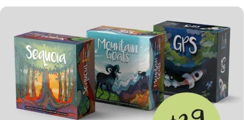 GPS, Sequoia et Mountain Goats : trois jeux d'apéro jouables en 10 minutes