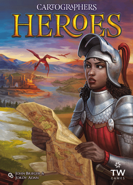 jeu / extension Cartographers Heroes - par Thunderworks Games