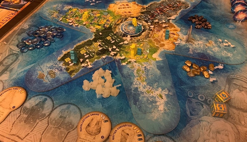 jeu Atlantis Rising en francais par Lucky Duck Games