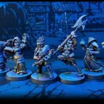 jeu Darkest Dungeon - par Mythic Games - figs héros