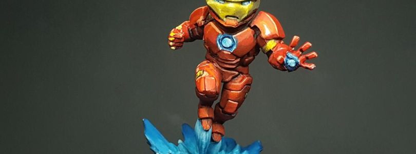 Marvel United : le pas à pas peinture - 1 - Iron Man
