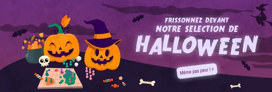 Halloween chez Philibert 13 jeux à prix réduit