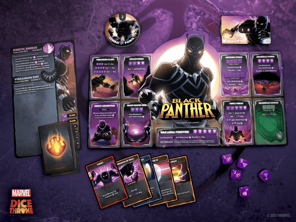 Dice Throne Marvel - Black Panther