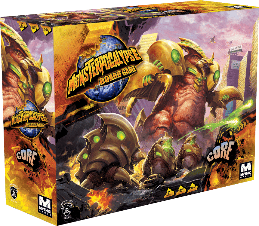 jeu Monsterpocalypse par Mythic Games et Privateer Press