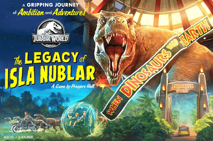 jeu Jurassic World The Legacy of Isla Nublar - par Funko Games