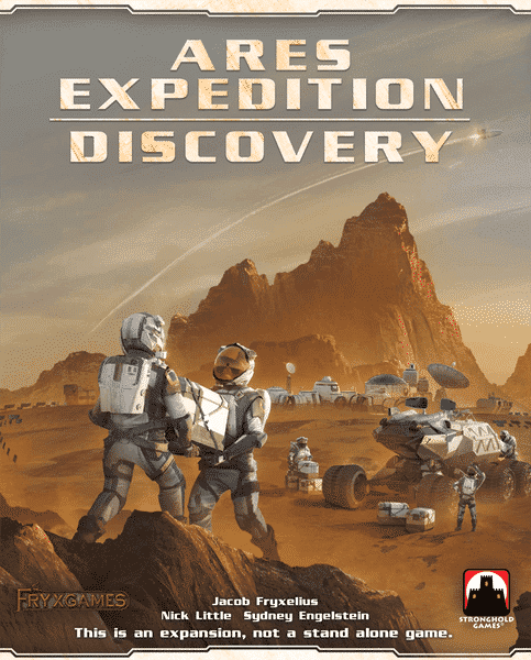 jeu Terraforming Mars Ares Expedition Discovery - par FryxGames et Stronghold Games