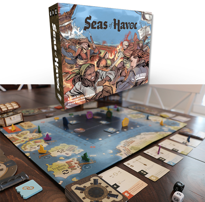 jeu Seas of Havoc - par Rock Manor Games - VF par Boom Boom Games