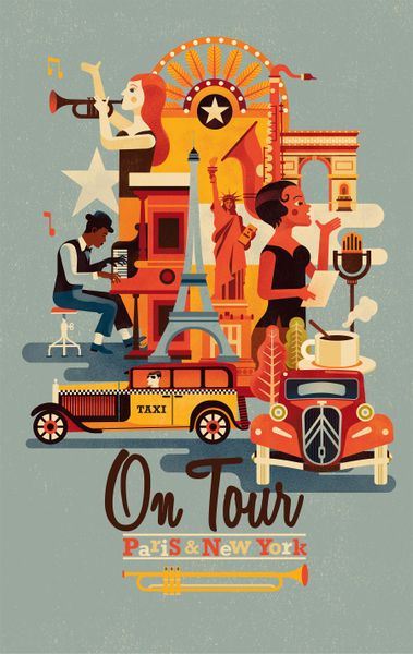 On Tour Paris and New York par boardgametables