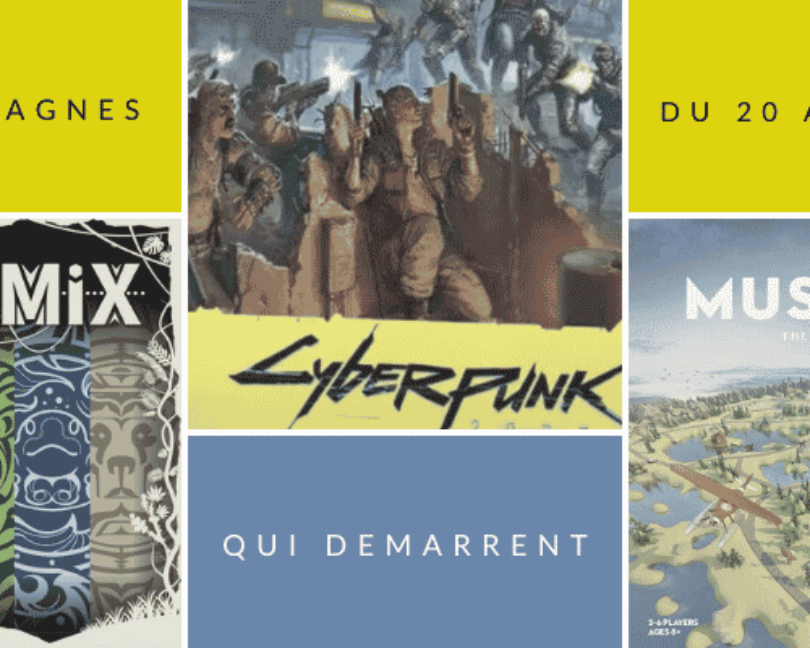 Les campagnes qui démarrent - du 20 au 26 juin 2022