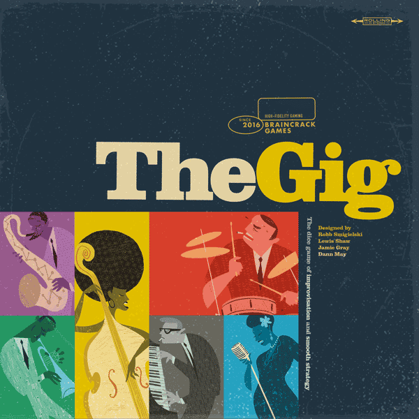 The GiG, The Dice-Rolling Jazz Game - par Braincrack Games