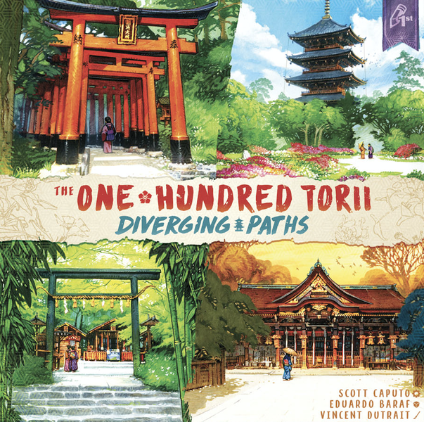 One Hundred Torii: Diverging Paths