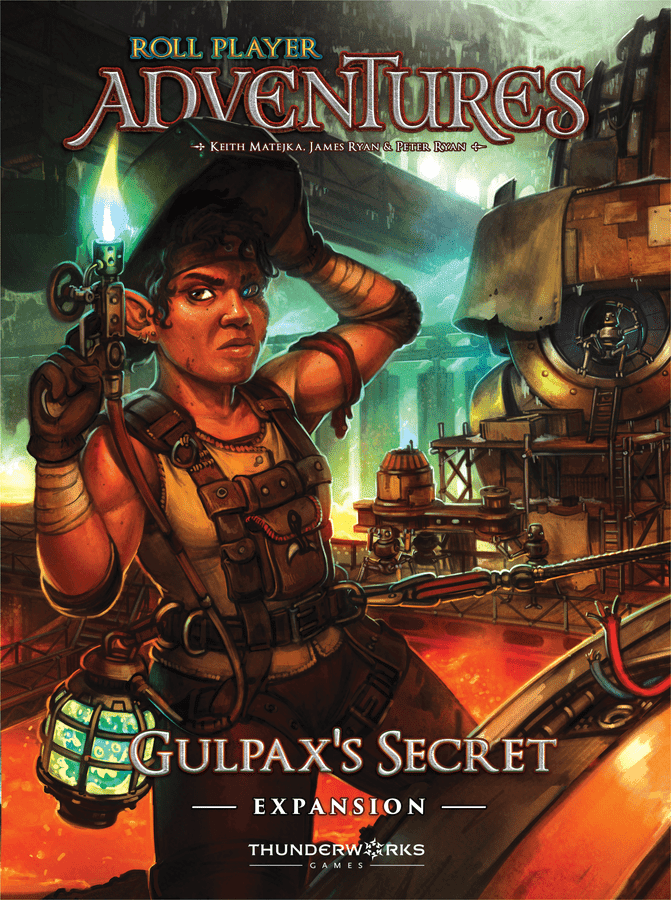 Roll Player Adventures Expansion Gulpax's Secret - par Thunderworks Games