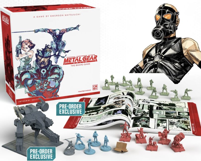 Metal Gear Solid - par CMON - Contenu de la préco