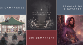 Au menu cette semaine - 2 octobre 2023
